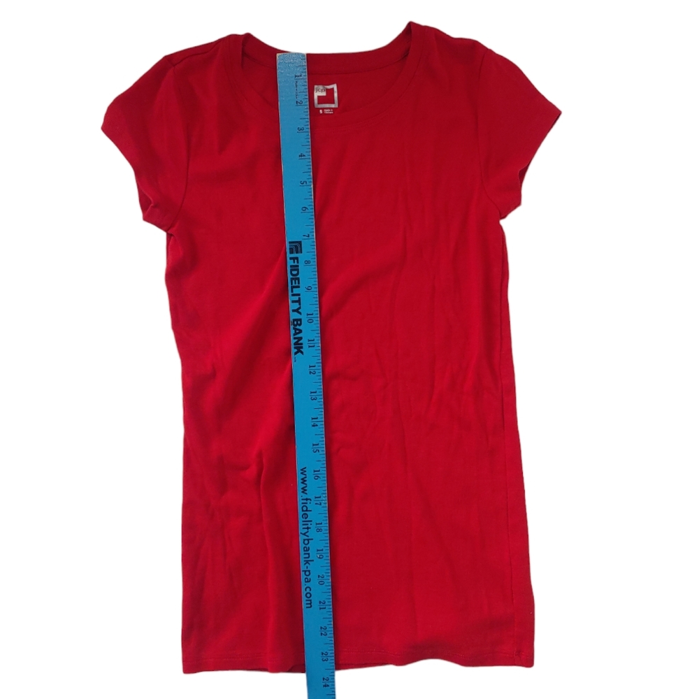 JCPENNEY 6 Plain Color Women's 100% Cotton Tee Bundle Size Smalls - Picture 4 of 13